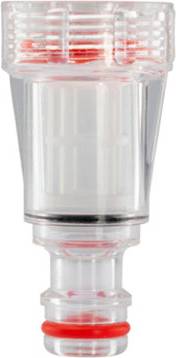 B&Q 3/4 Bsp Female Tap Connector With Built In Filter Click Lock