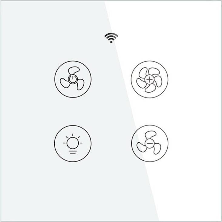 WiFi RF Smart Ceiling Fan Light Switch
