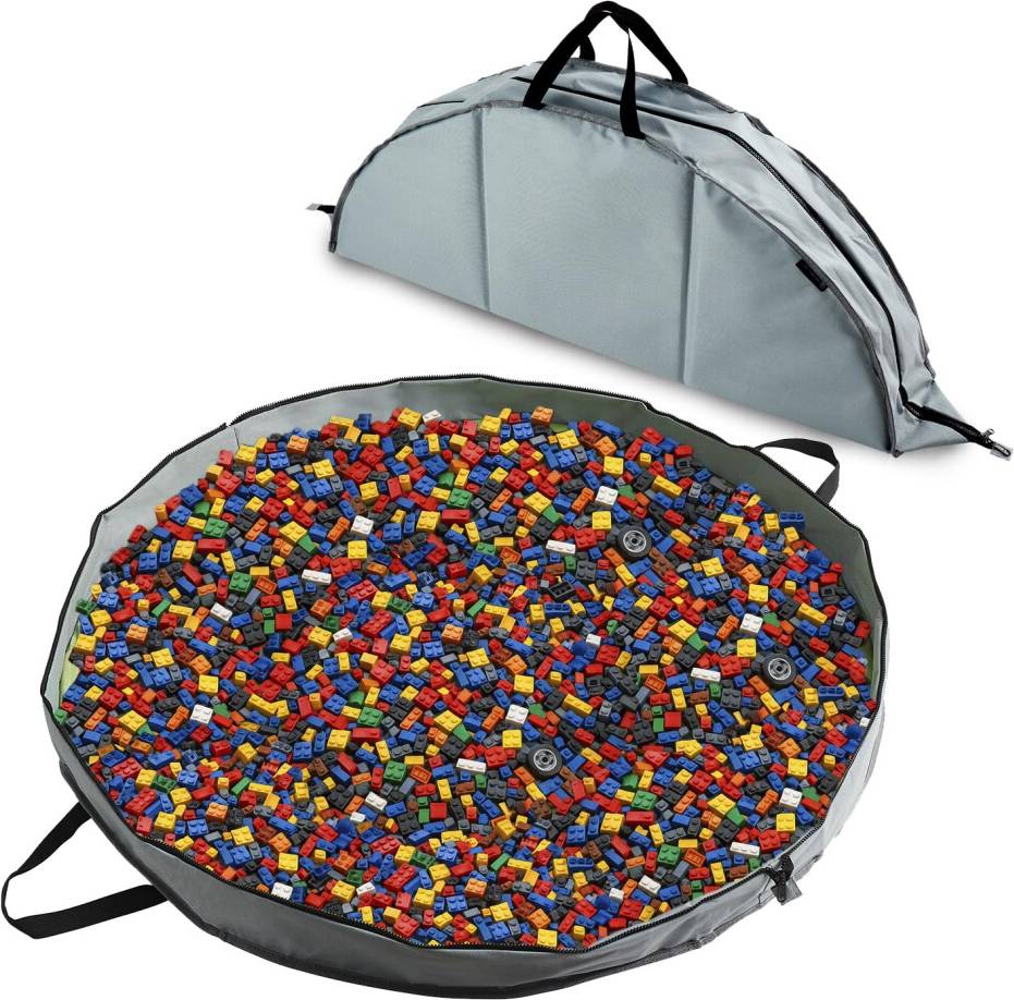 Large Foldable Toy Bricks Storage Bag