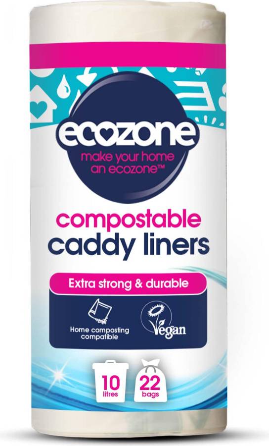 Compostable Caddy Liners 10L 22 Count