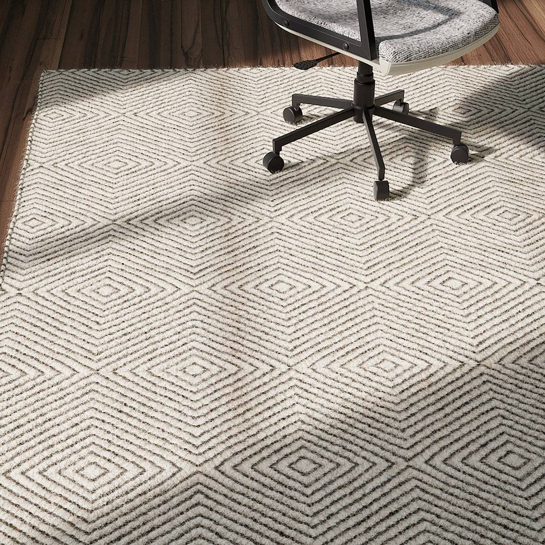 Wrought Studio Geometric Hand Woven Area Rug cm