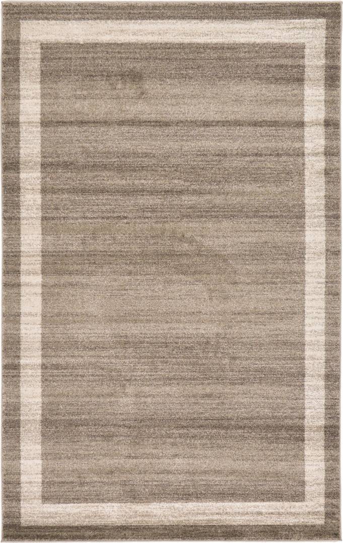 Blue Elephant Light Ivory Rug Brown cm