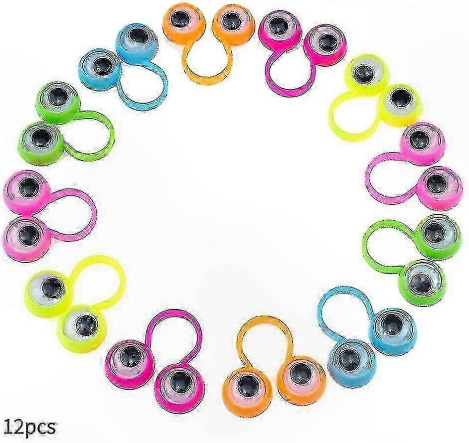 Large Eye Finger Puppet Rings