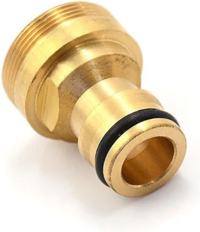 Hose connector for kitchen tap Threaded Hose Adaptor Solid Brass