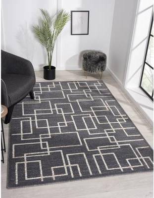 Milan Collection Abstract Geometric Rug