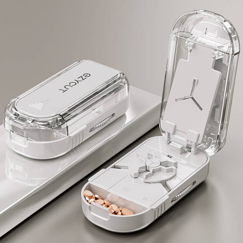 Trisection Gray Pill Cutter Splitter
