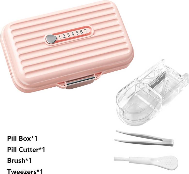 7 Grids Stylish Pill Box Set