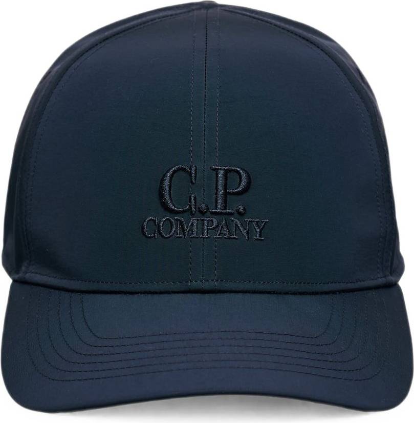 C.P. Company Chrome-R Logo Cap Recycled Nylon Polyester - Blue