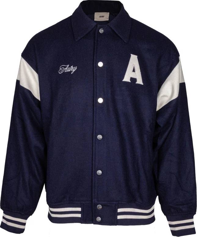 Autry Jacket Wool Timber - Blå