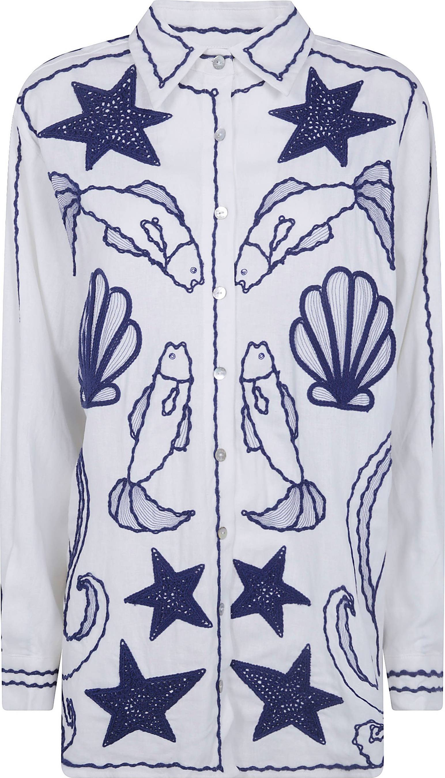 Farm Rio Shirt Fresh Fish