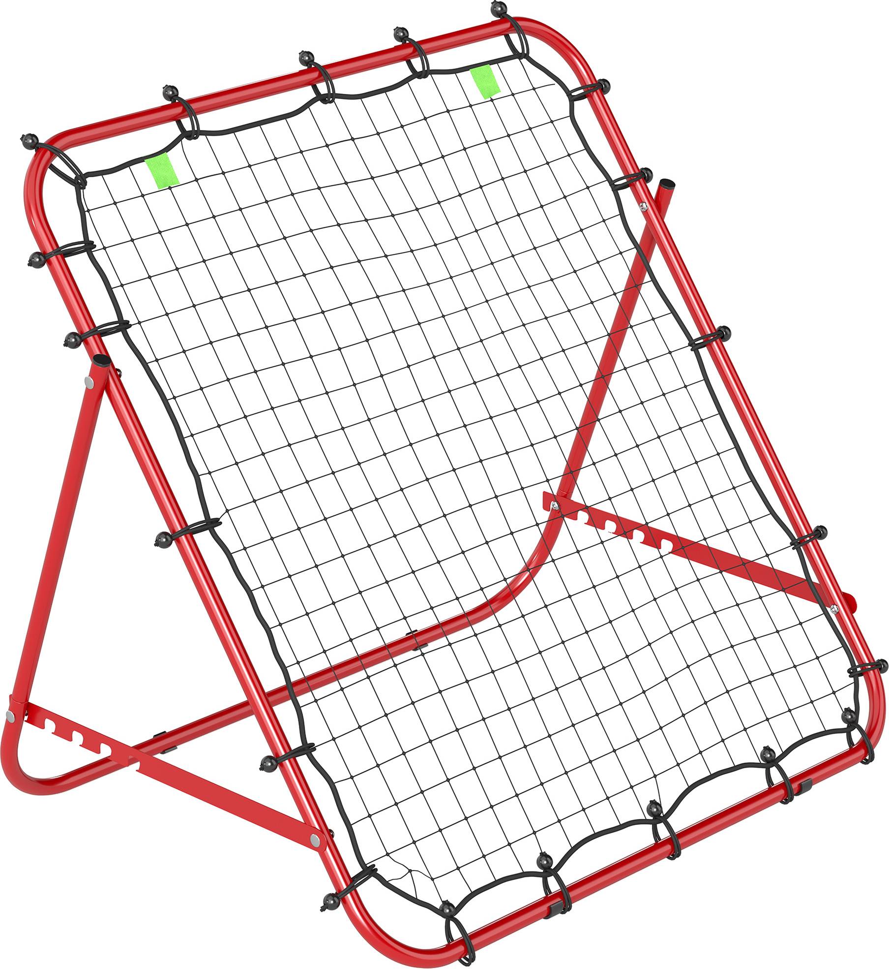 Homcom Adjustable Rebounder Net Kickback Target Goal