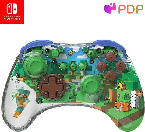 Viewsonic PDP Realmz Wireless Controller Minecraft Steve