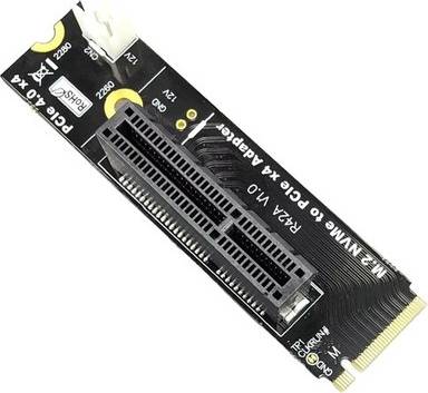 Sodial M2 Nvme Key-m To Pci-e 4.0 X4 Riser Card Adapter