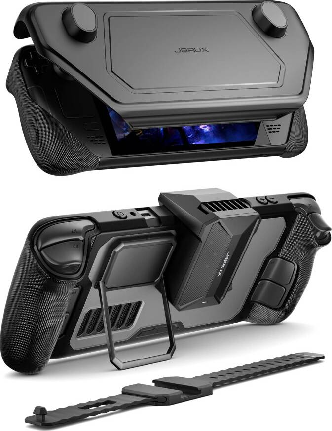 Valve steam deck Jsaux ModCase Modular Case with Cooling Fan Valve