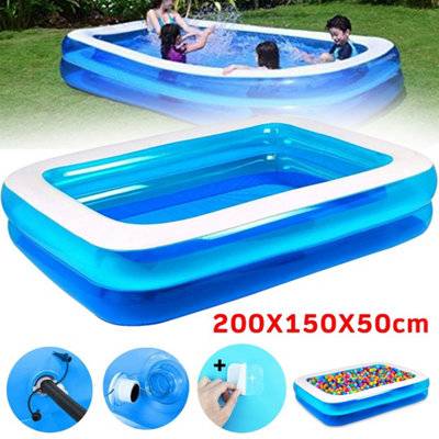 6ft pool B&Q 6Ft Prompt Set Inflatable Paddling Pool