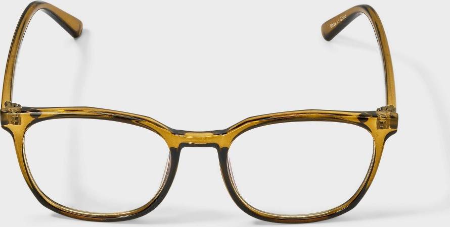 Green screen Wild Fable Rounded Square Crystal Blue Light Filtering Glasses Light Green