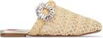 Strass Mule - Beige