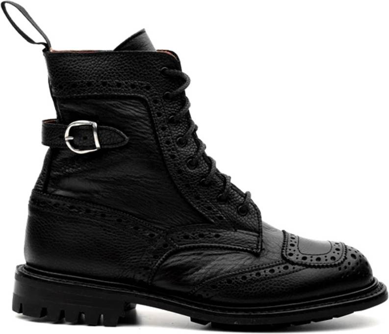 Maria Boot Leather - Sort