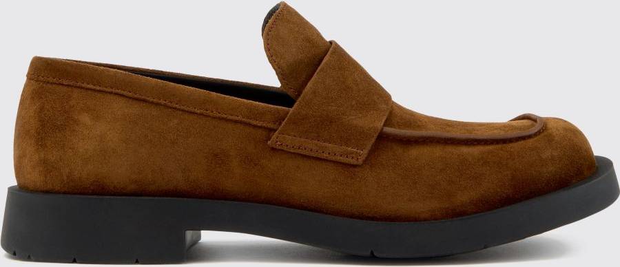Wildleder Loafer Mil 1978 Mit Riemen Runder Kappe