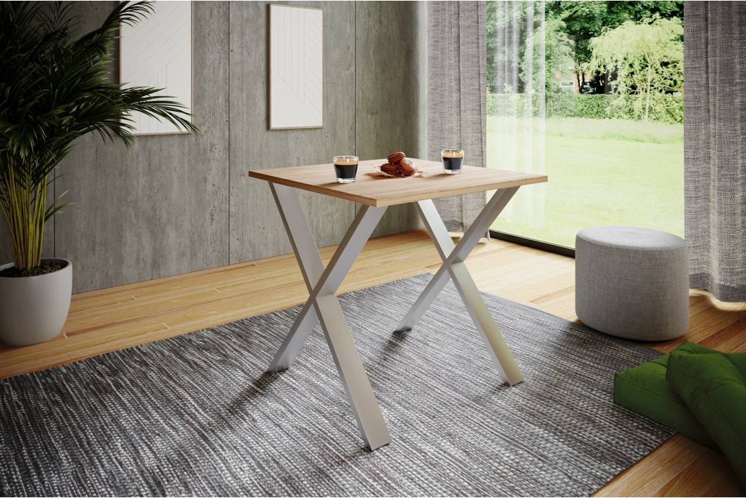 Latitude Run Rectangular Steel Base Dining Table Browning Dining Table