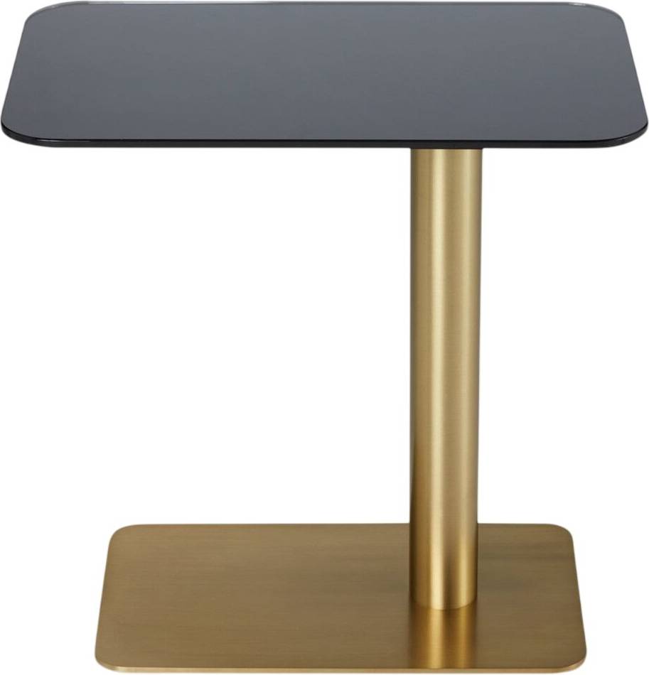 Tom Dixon Flash Side Table Rectangular Brass Small Table