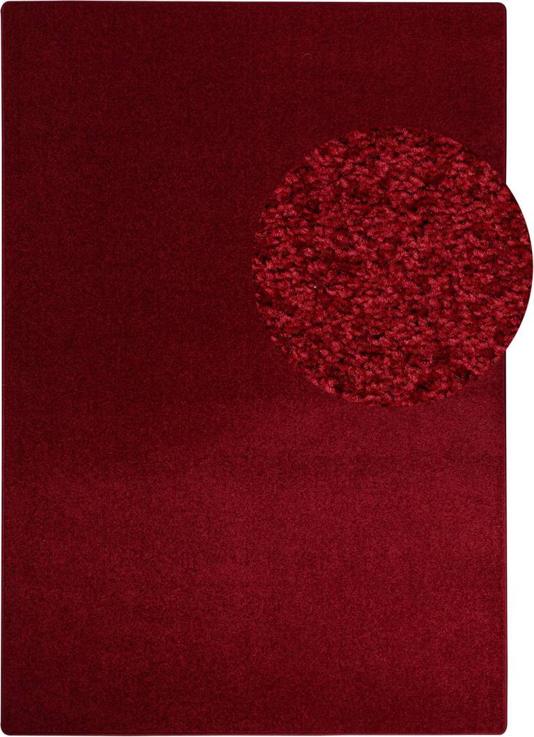 Latitude Run ner Machine Tufted Area Rug Red cm