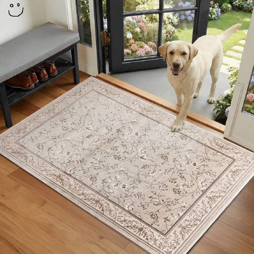 Astoria Grand Traditional Rug Hallway Runner Rug Yellow