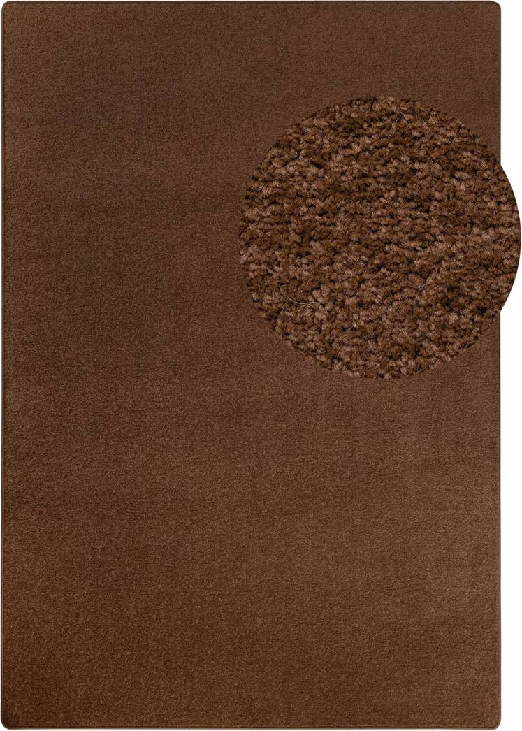 Latitude Run ner Machine Tufted Area Rug Brown