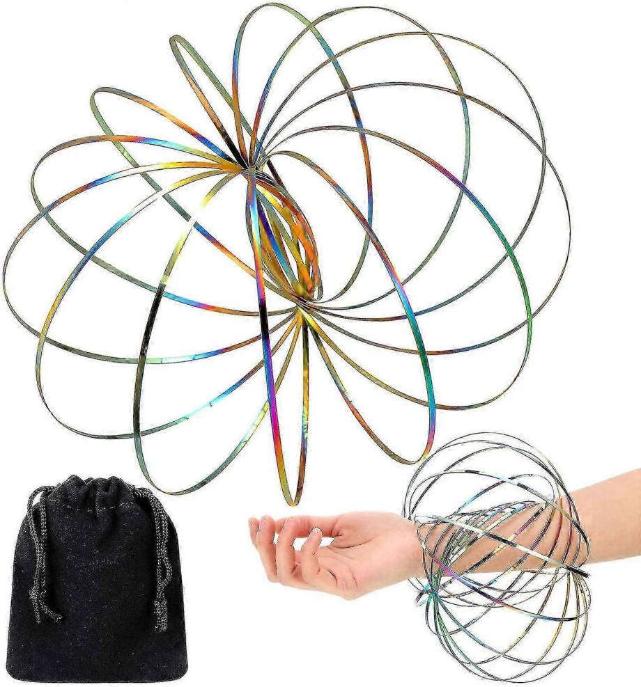 3D Arm Spring Magic Flow Ring