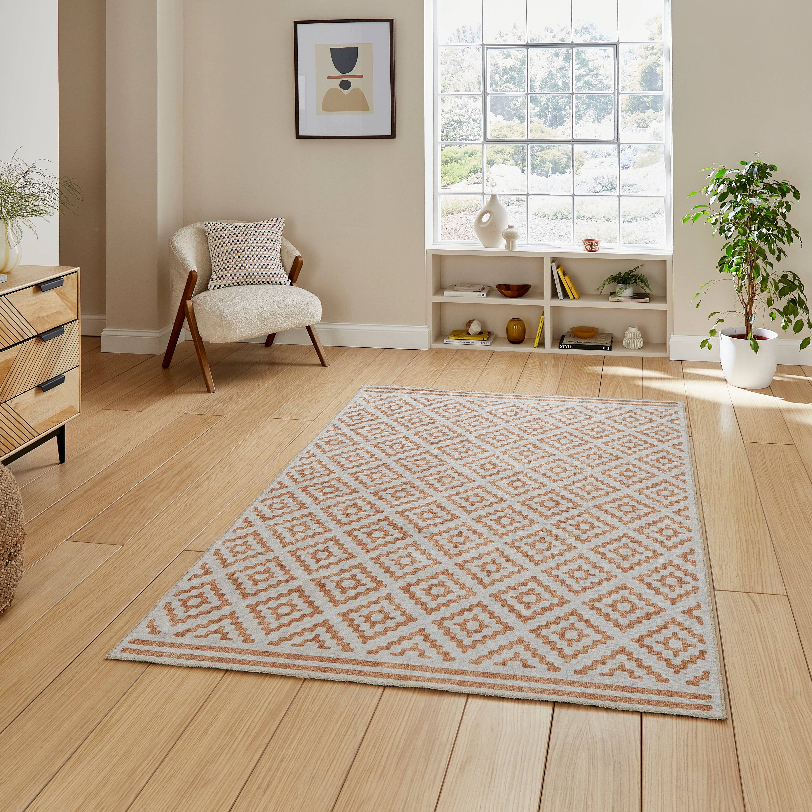 Coral H1058 Digitally Printed Rug