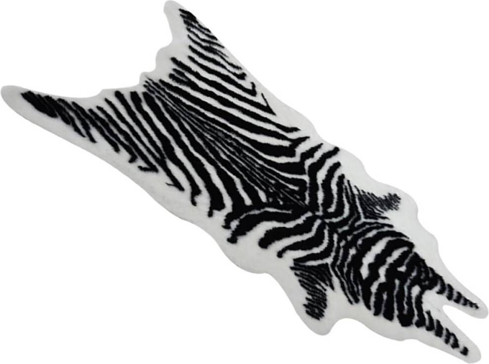 HKHBJS Printed Carpet Simulation Zebra Print Area Rug Multicolour