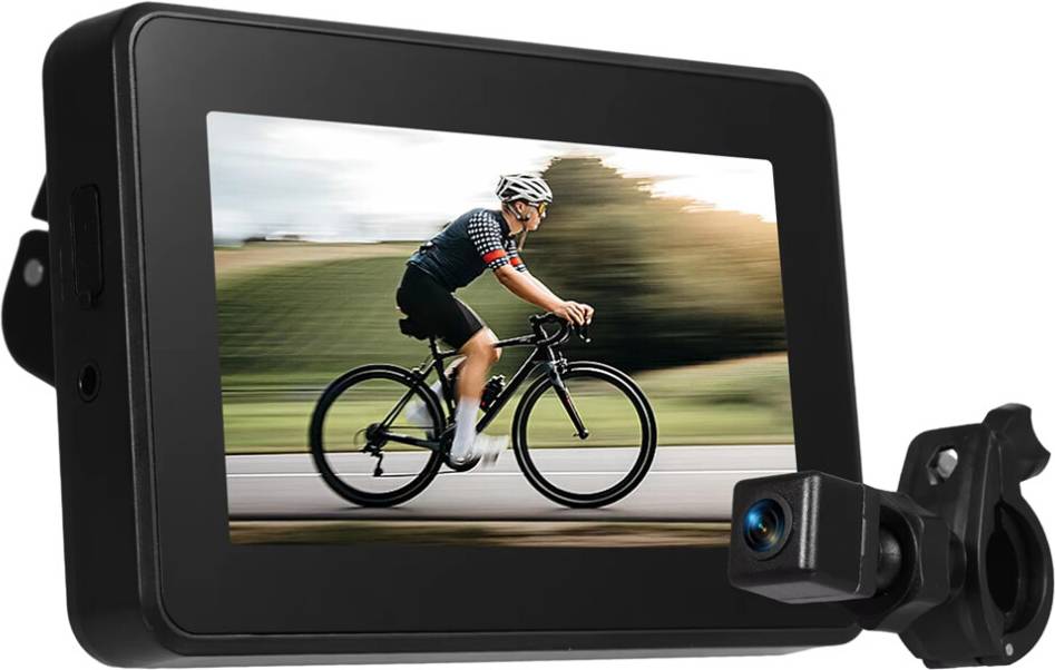 Melitt Handlebar Bike Mirror Rear View Camera