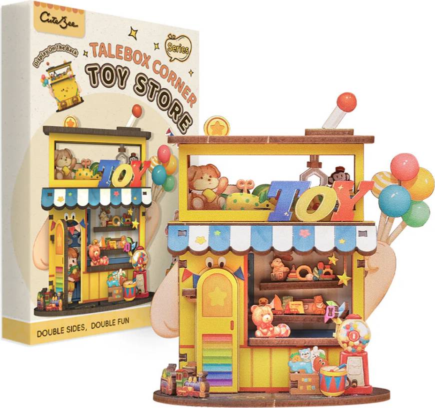 3d puzzle CUTEBEE TaleBox Corner Toy Store 3D-Puzzle