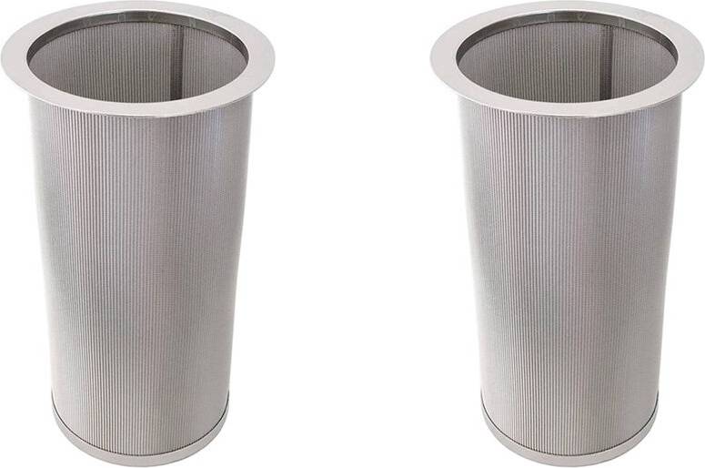 Stainless Steel Mesh Coffee Filters 2-pack