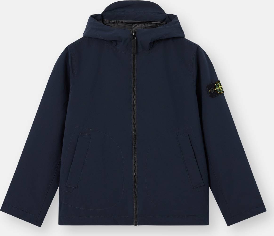 Stone Island Soft Shell R E Dye Technology - Bleu Marine