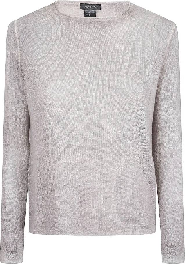 Avant Toi Maille À Col Rond Pulls Gris