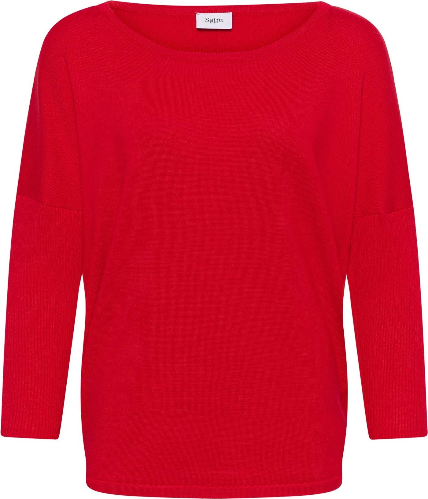 Saint Tropez MilaSZ R-Neck Pullover True Red