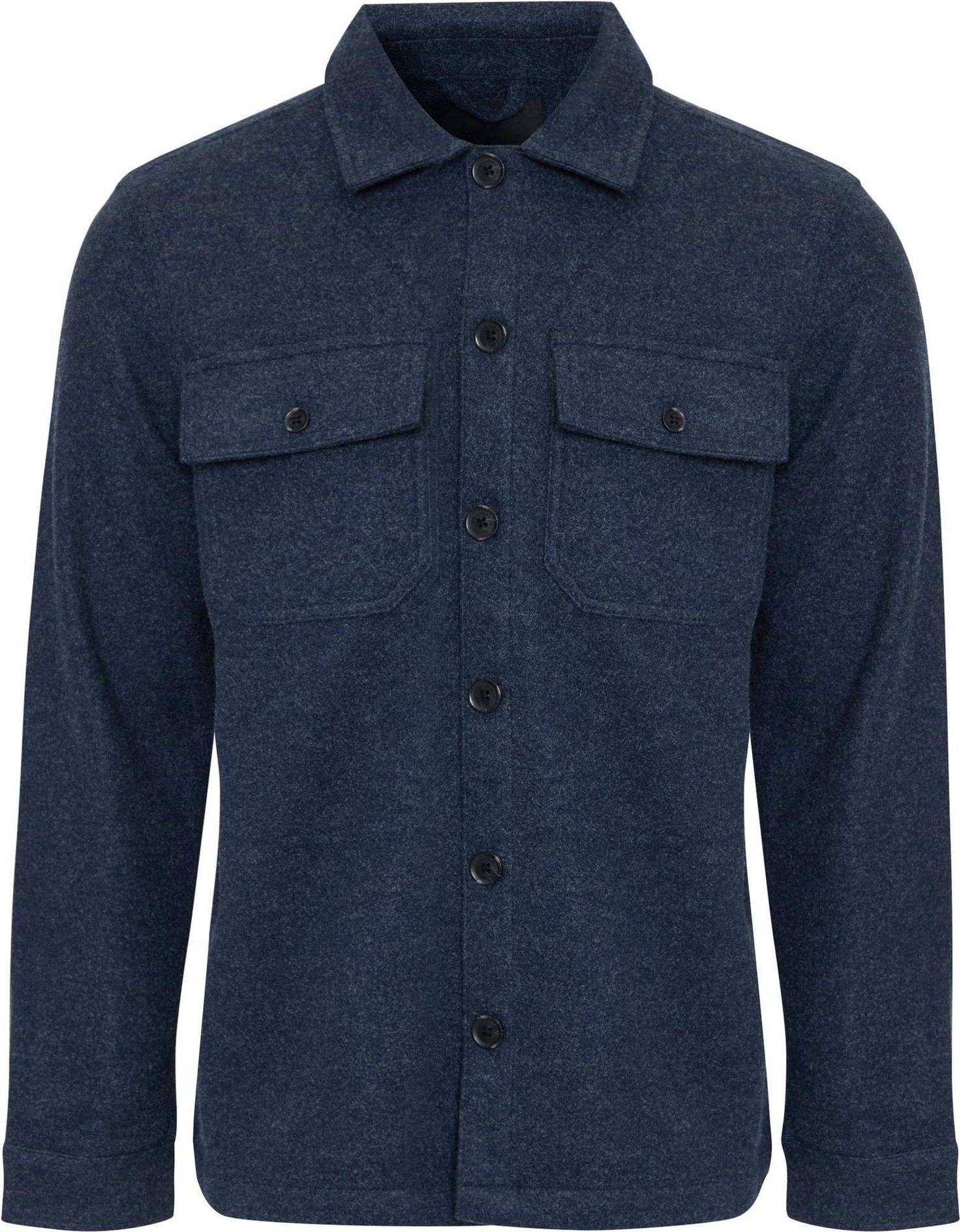 Threadbare Shacket Fuskull Med Knappar
