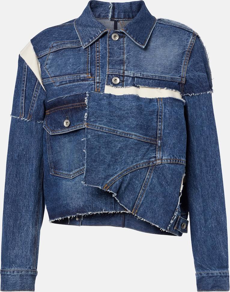 Sacai Patchwork Denim Jacket