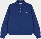 TCC Emblem Embroidered Rugby Polo - Deep Blue