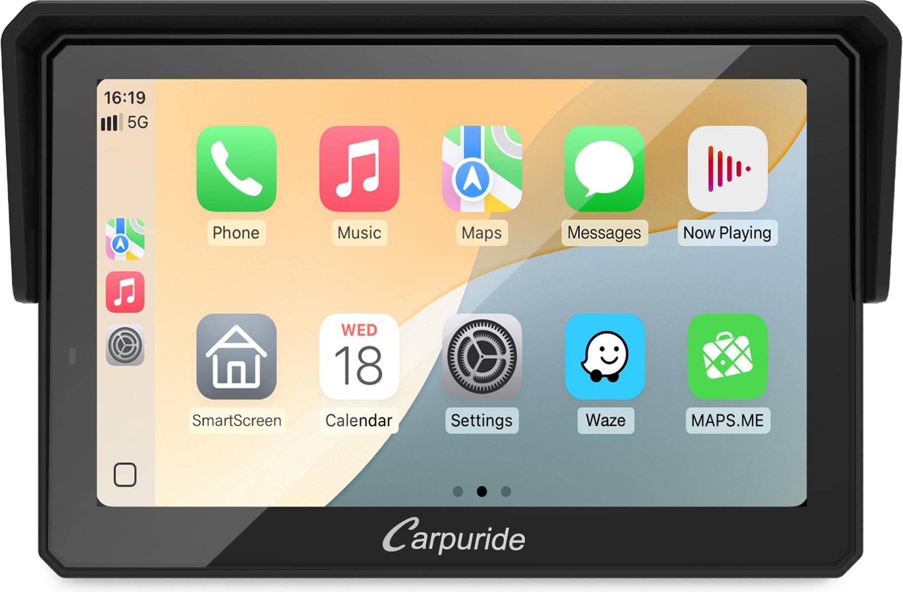 Car stereo system Carpuride 5 BMW Motorcycle Multimedia System