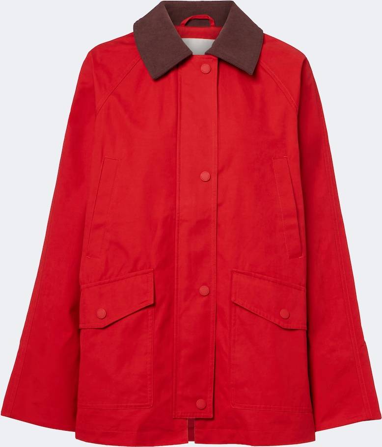 Varley Rylan Corduroy Trimmed Jacket - Red