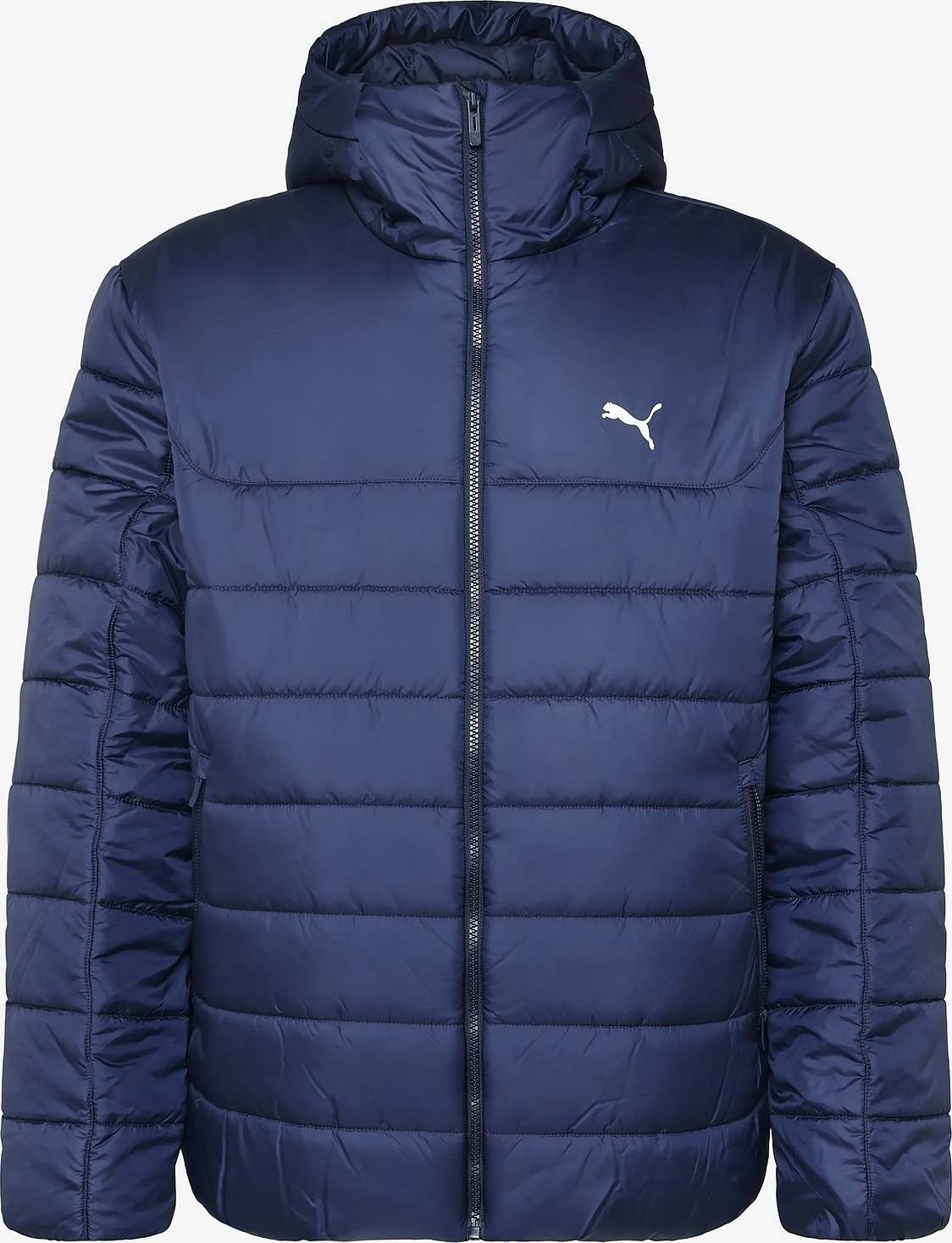 Puma Ess Hooded Padded Jacket - Navy