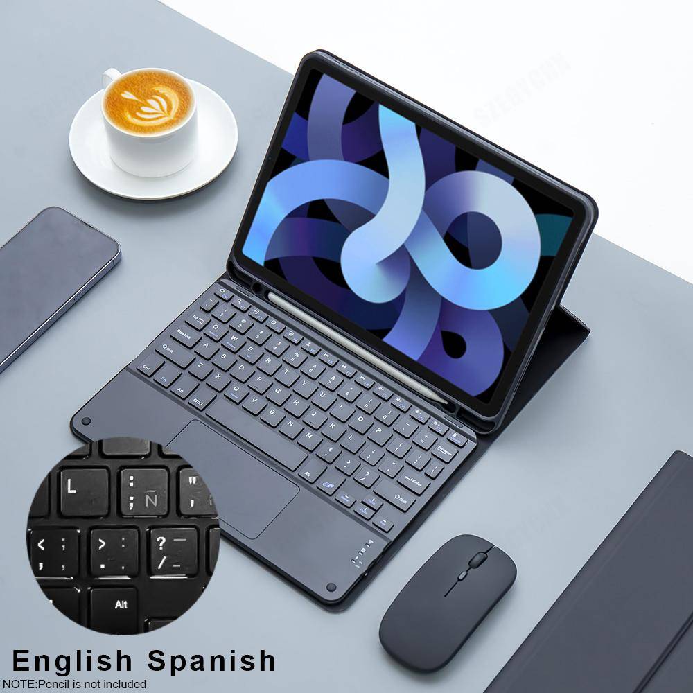 Keyboard ipad 9th Magic Keyboard Wireless Mouse For iPad 9th Generation Case