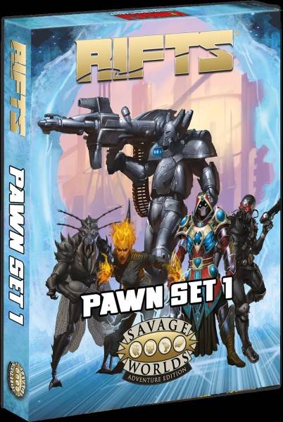 Savage Worlds RPG Rifts Pawns Boxed Set