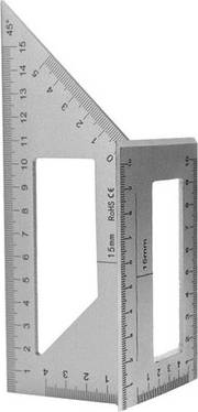 Sodial Multifunctional Square 45 90 Degree Angle Ruler