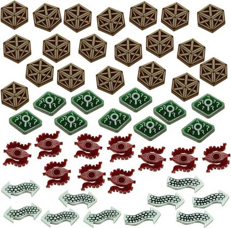 Horror Card Game Adventure Token Set