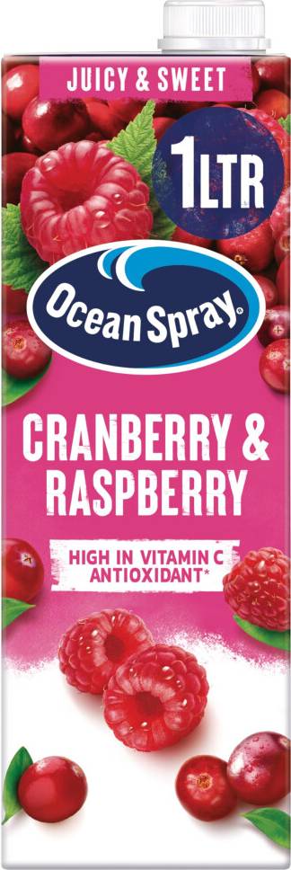Cranberry Raspberry Juice Drink 1L