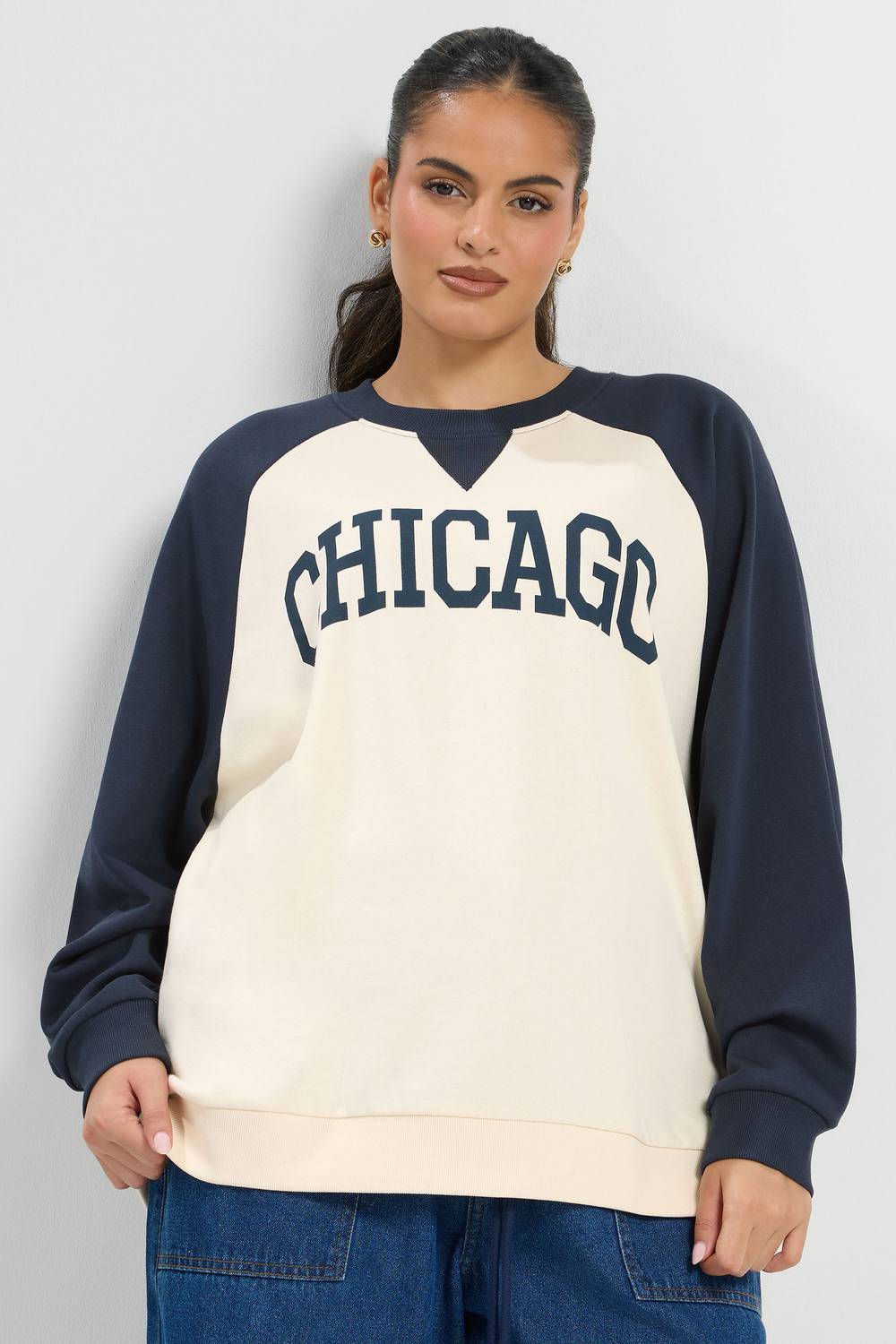 Clothing Yours Raglan Sweatshirt Ivory