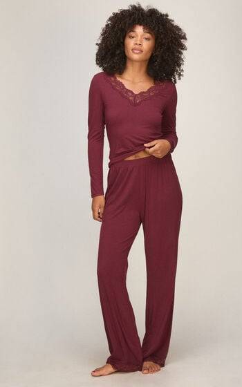 Hunkemöller Pyjama Set - Red